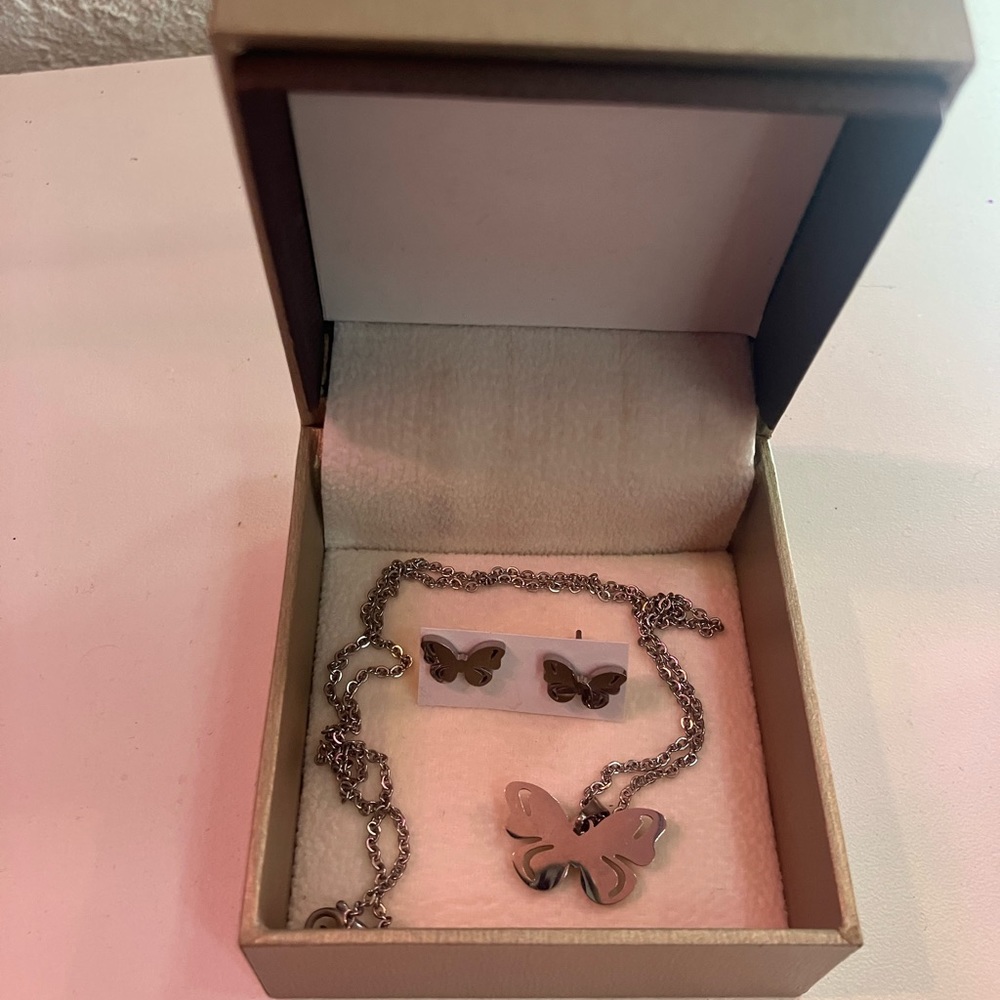 Butterfly necklace